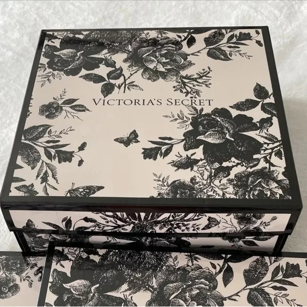New Victorias Secret Limited Edition Floral Gift Box Large Size x4